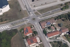 Comune di Udine - Progettazione di una rotonda e sistemazione viaria in via R. Di Giusto