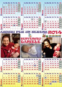 2014 calendario nipoti